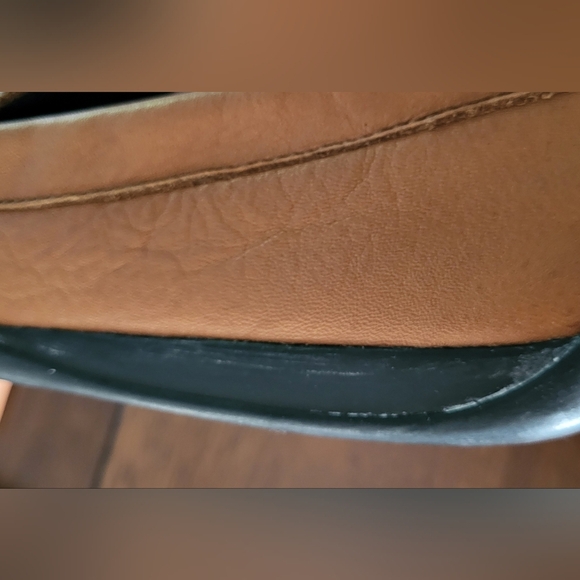 Florsheim Mens Brown Leather Driving Loafers Moccasins Slip On Shoes Size 8 - Picture 8 of 10